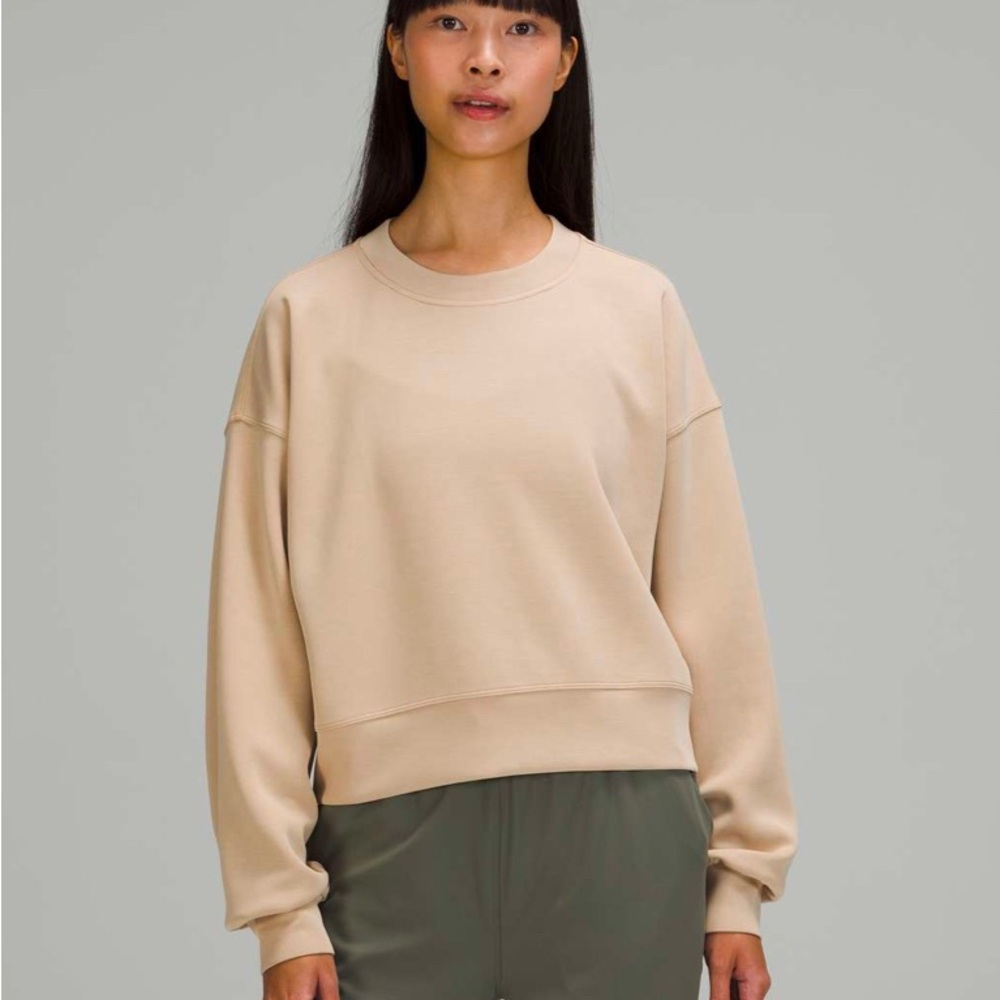 Lululemon Beige Crewneck Sweatshirt (MATCHING SET)